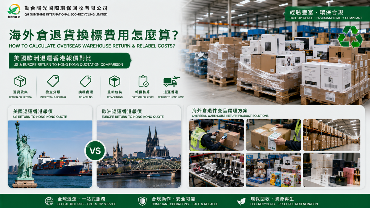 香港海外退件换标费用